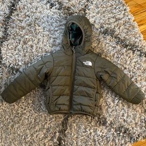 Camo North Face Reversible Jacket